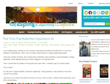 Tablet Screenshot of graspingforobjectivity.com